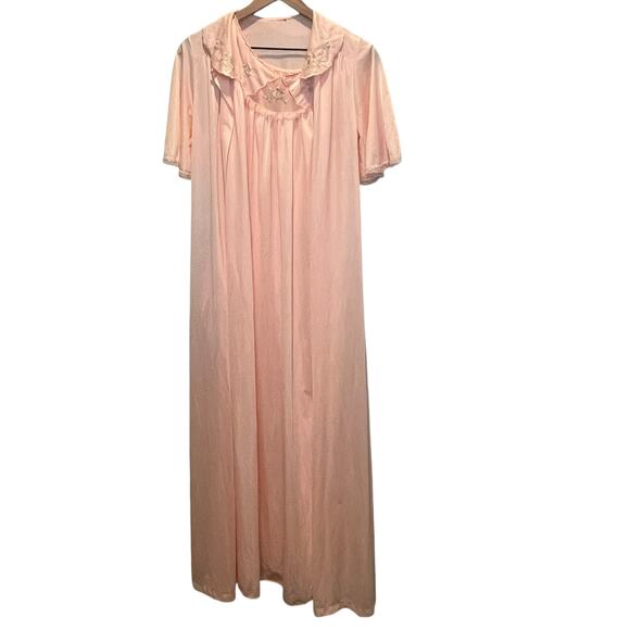 Vintage Other - Vintage Montgomery Ward Nightgown w/ Matching Bed Jacket Size Small